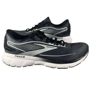 Brooks Trace 2 Black white running shoes sz 11